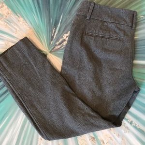 Merona Heather Grey Cropped Dress Slacks